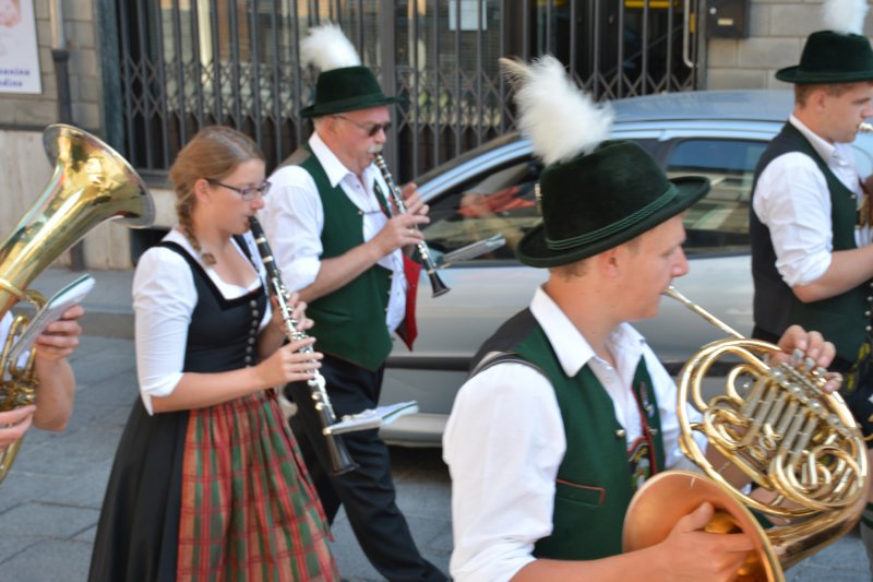 Bairer Blaskapelle a P.S. Martin - Agosto 2015 (Foto Alder Sucquet)