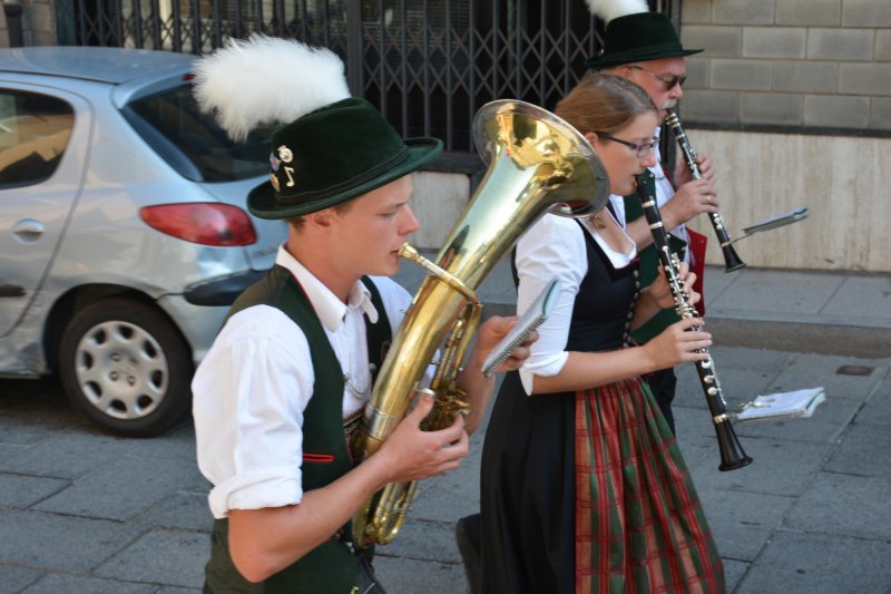 Bairer Blaskapelle a P.S. Martin - Agosto 2015 (Foto Alder Sucquet)