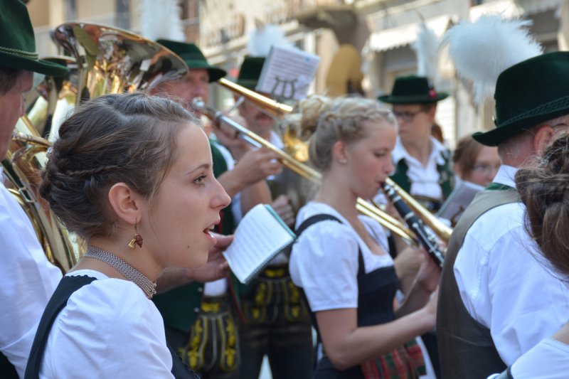 Bairer Blaskapelle a P.S. Martin - Agosto 2015 (Foto Alder Sucquet)